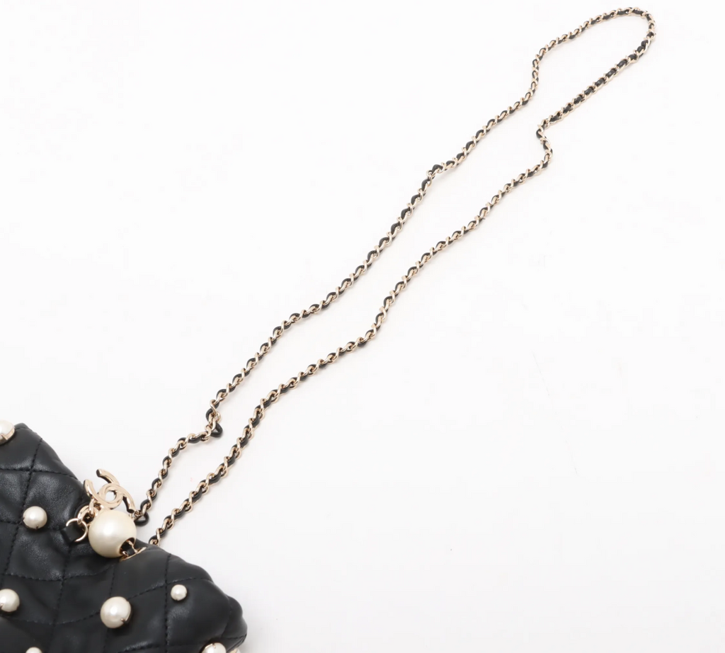 Chanel mini pearl Bucket Bag
