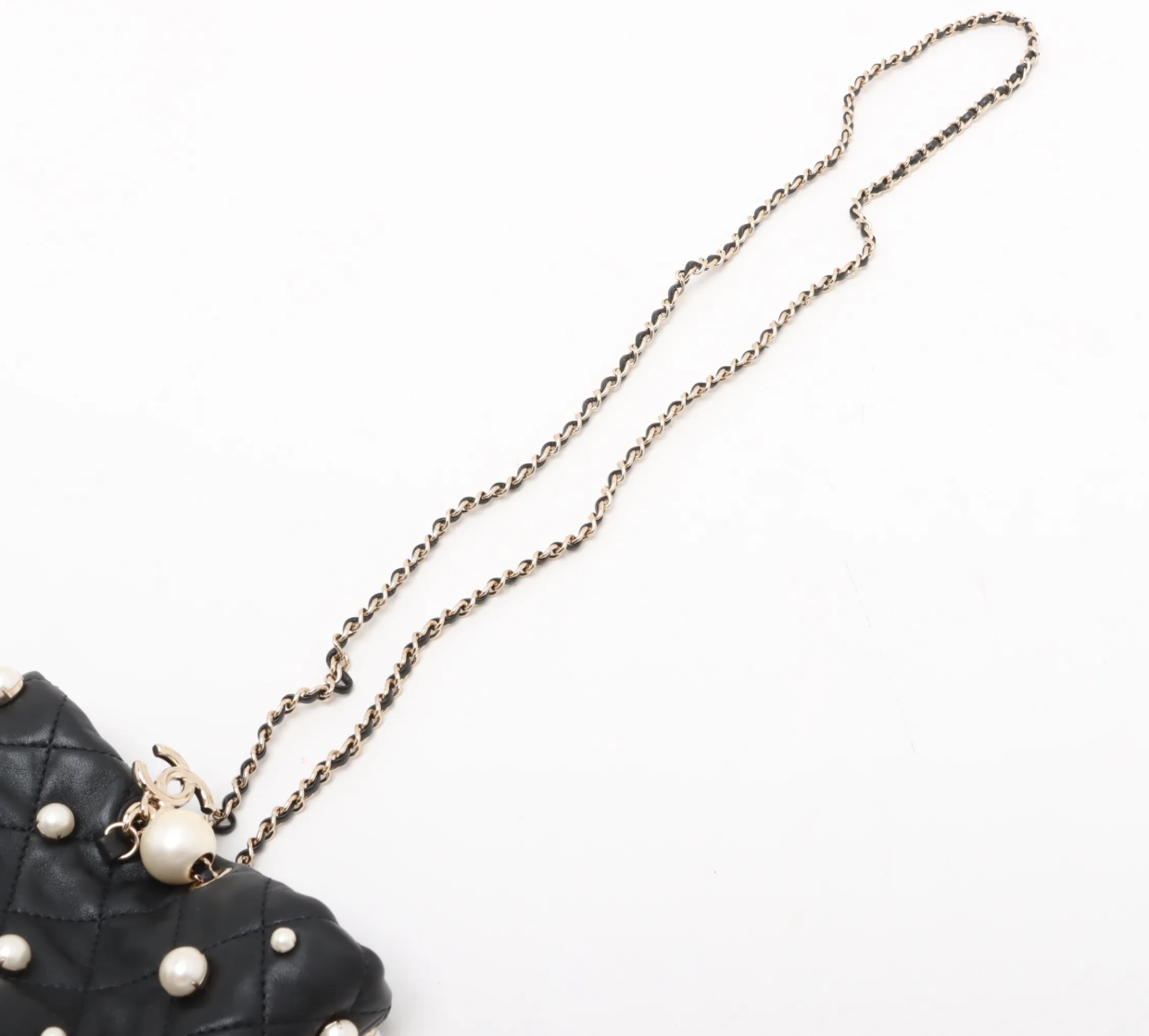 Chanel mini pearl Bucket Bag