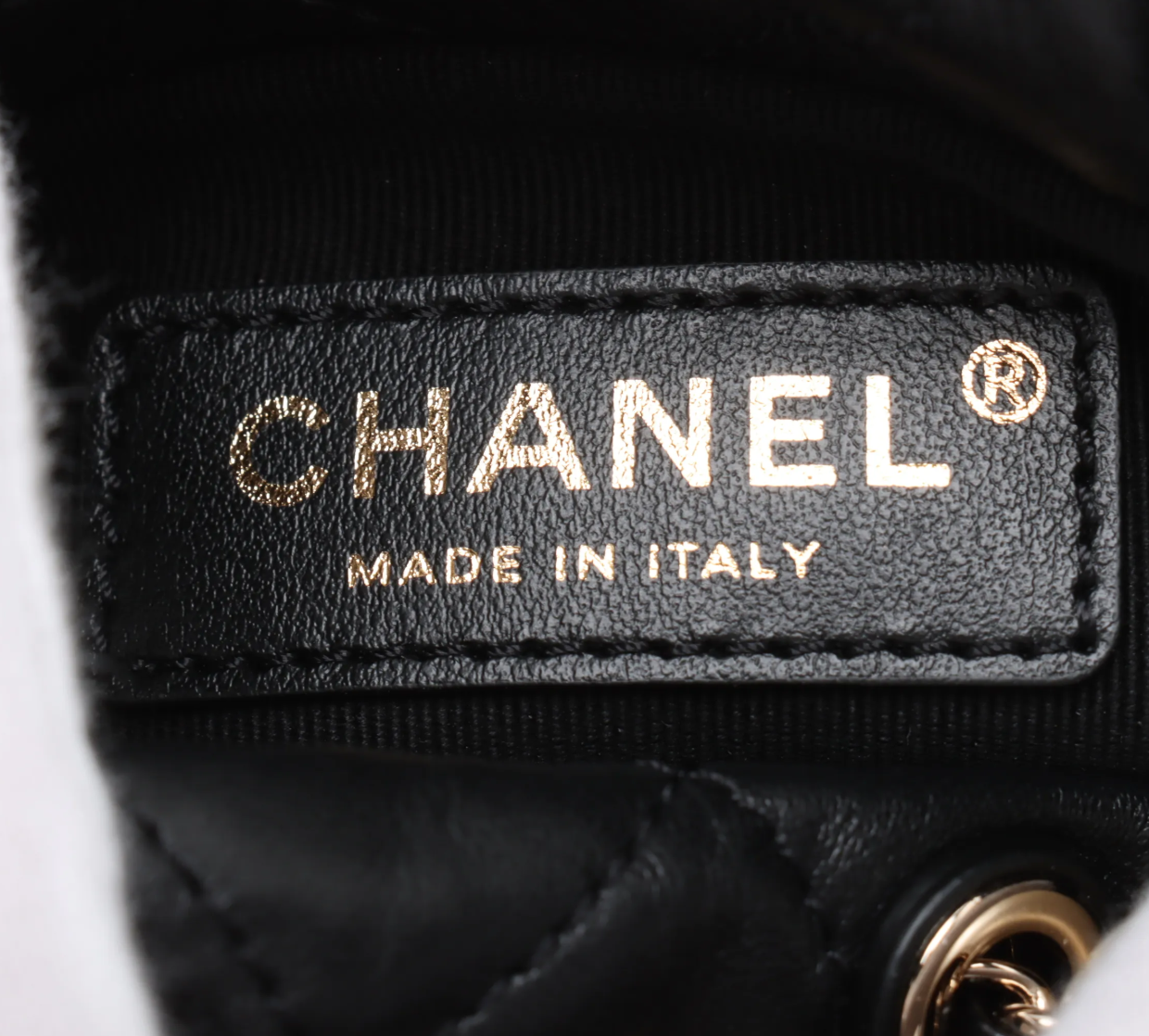 Chanel mini pearl Bucket Bag
