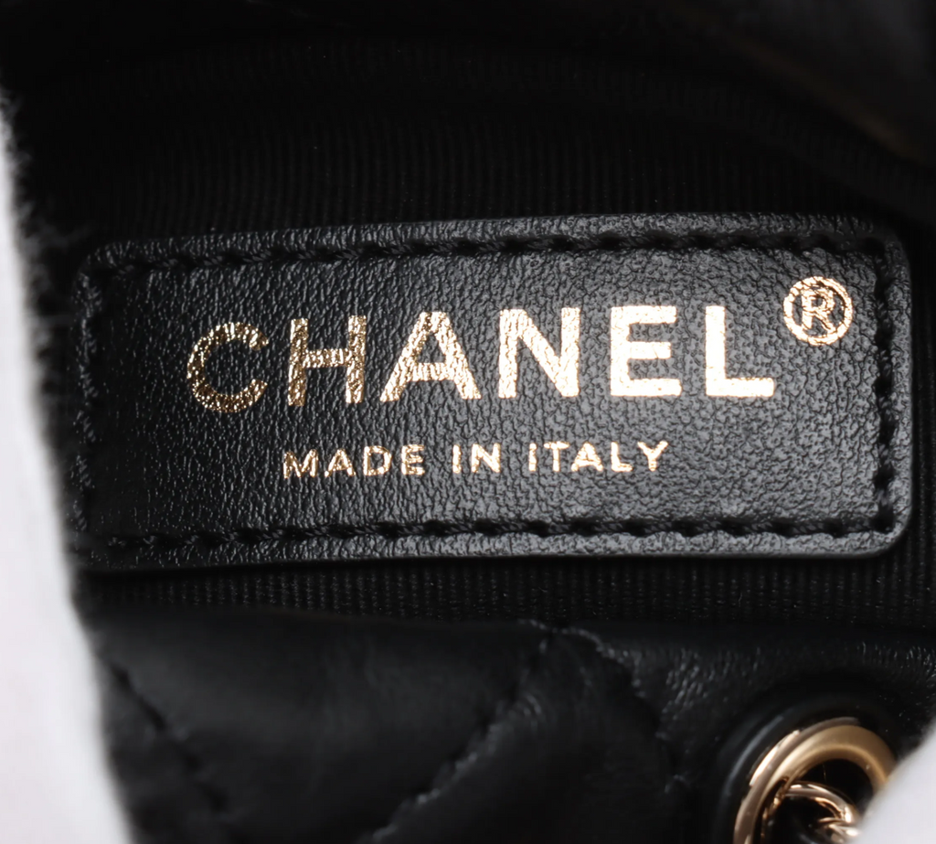 Chanel mini pearl Bucket Bag