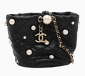 Chanel mini pearl Bucket Bag