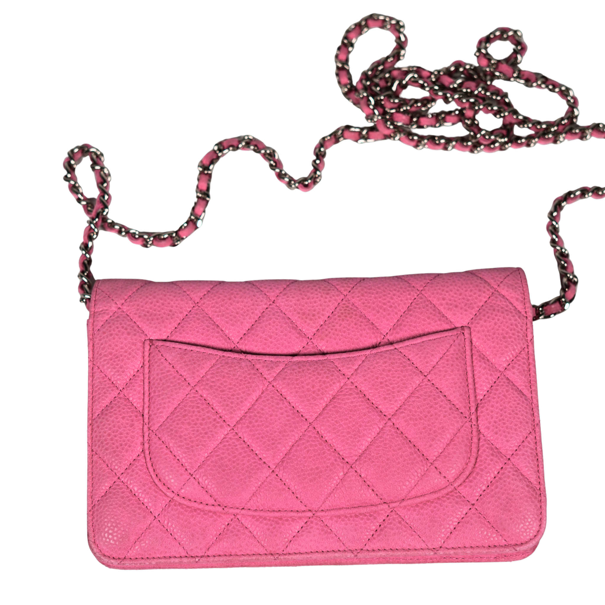 Chanel Wallet On Chain Caviar Pink