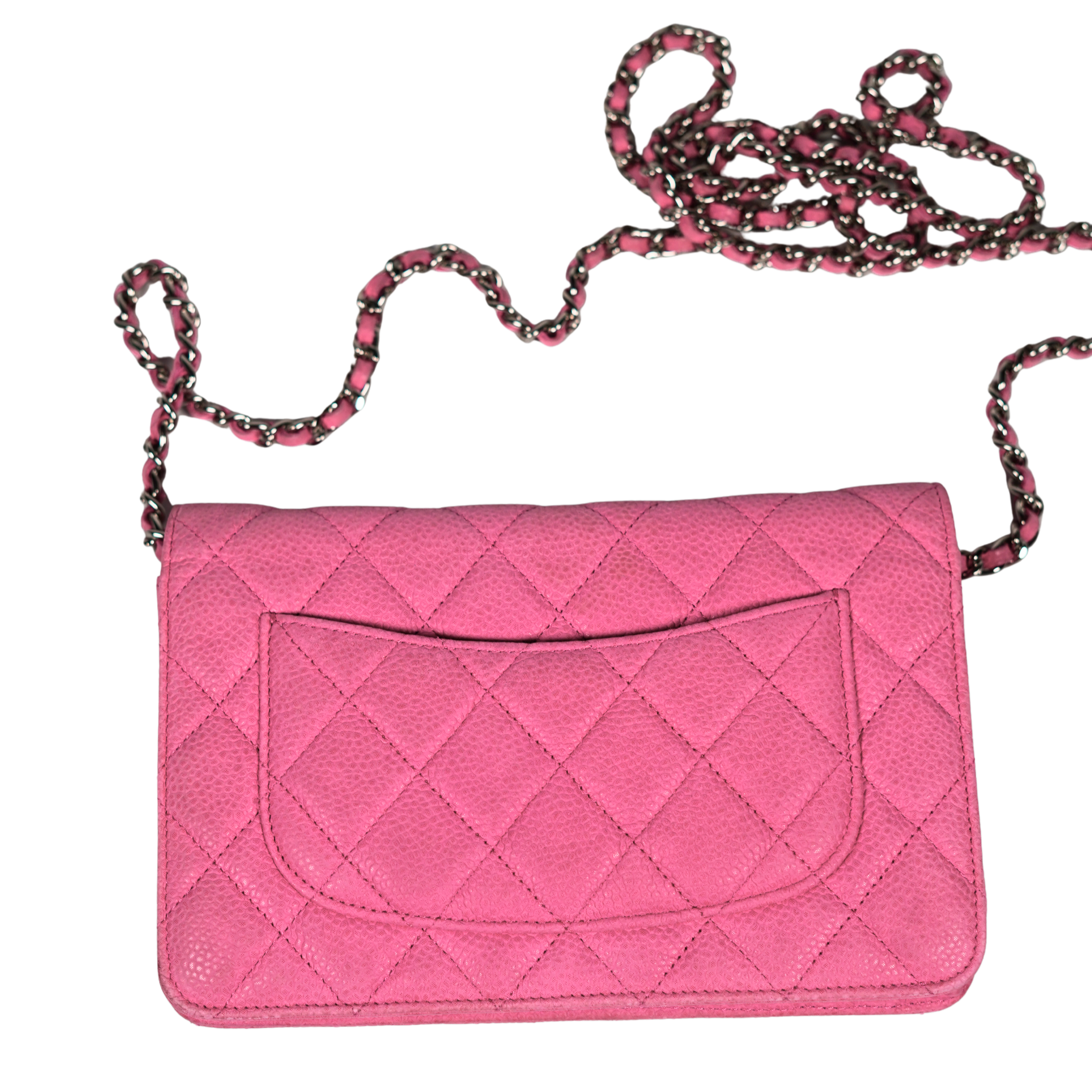 Chanel Wallet On Chain Caviar Pink