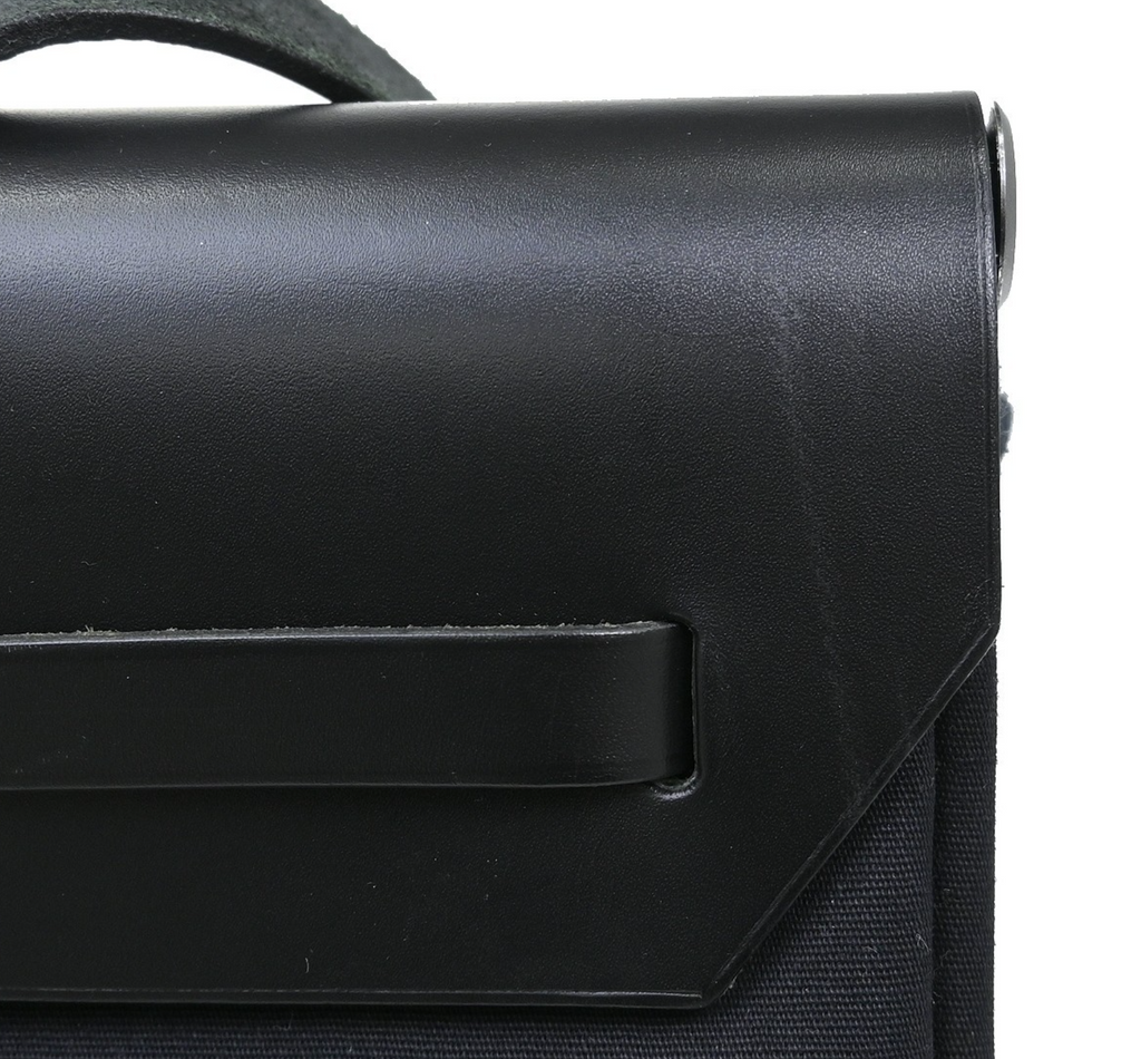 Hermès Herbag 39 Cabas Black