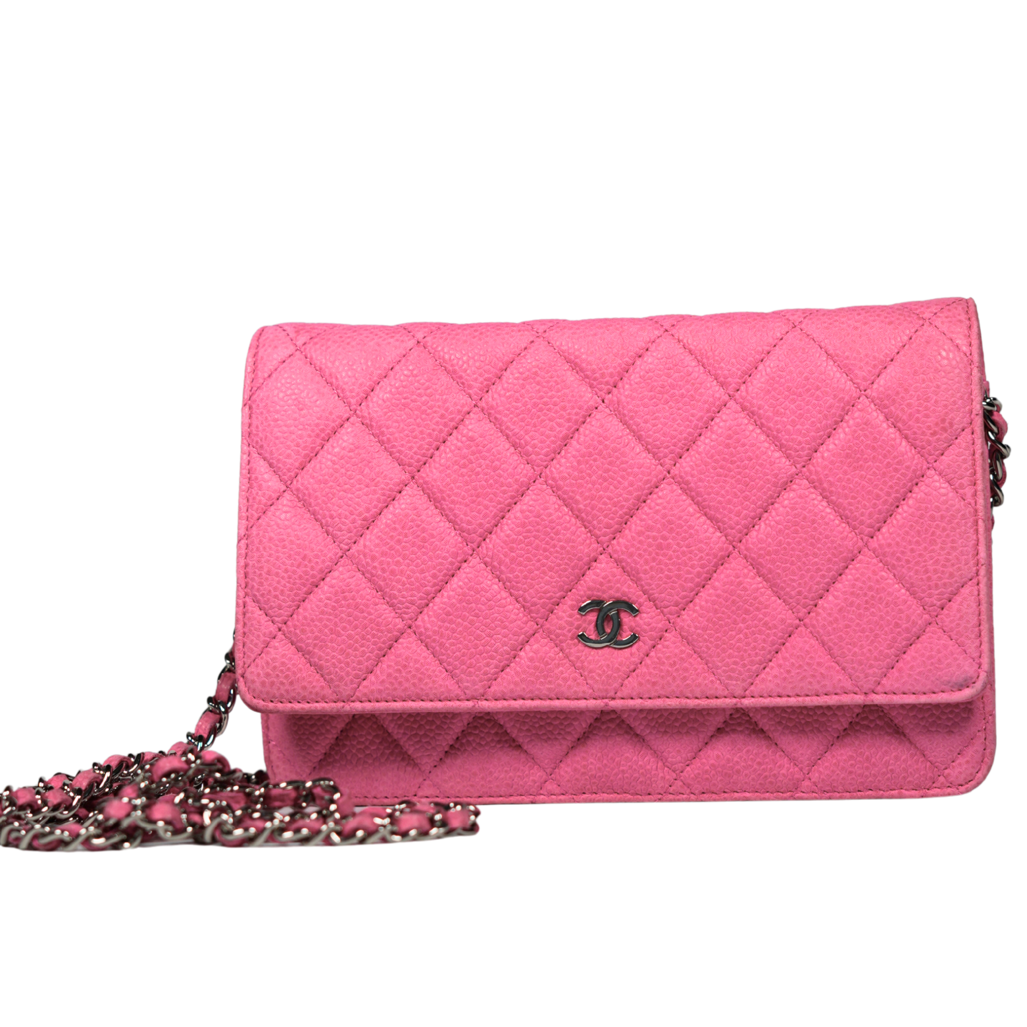 Chanel Wallet On Chain Caviar Pink